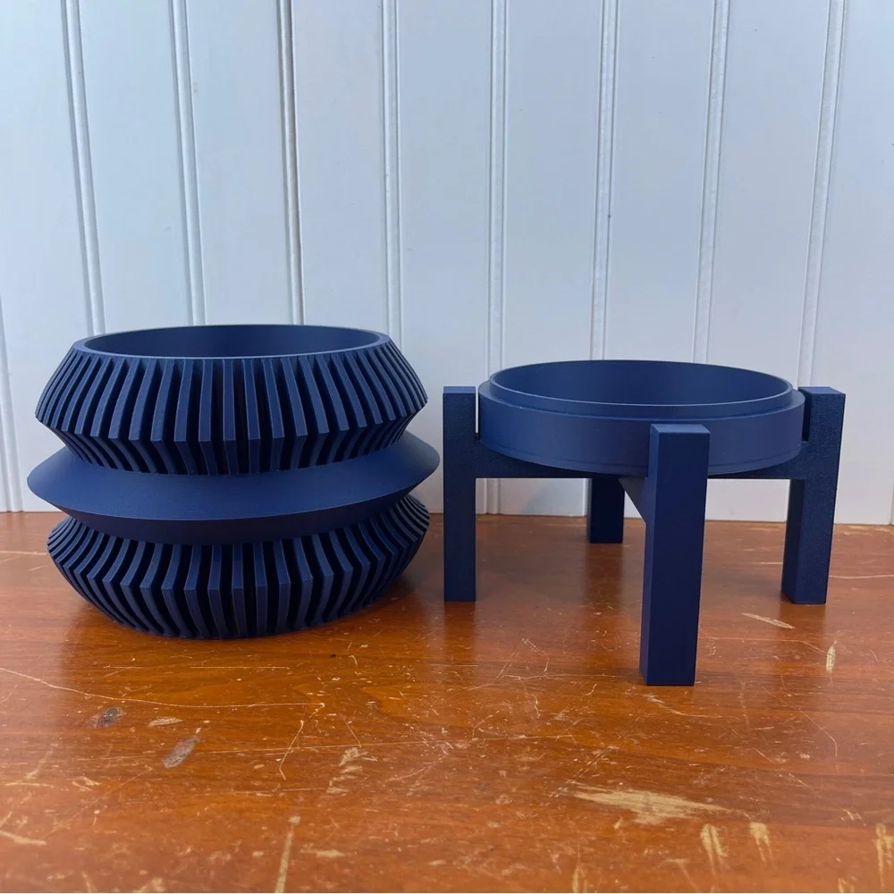 Uldol Indoor Planter w/ Drainage Hole and Drip Tray, Houseplant